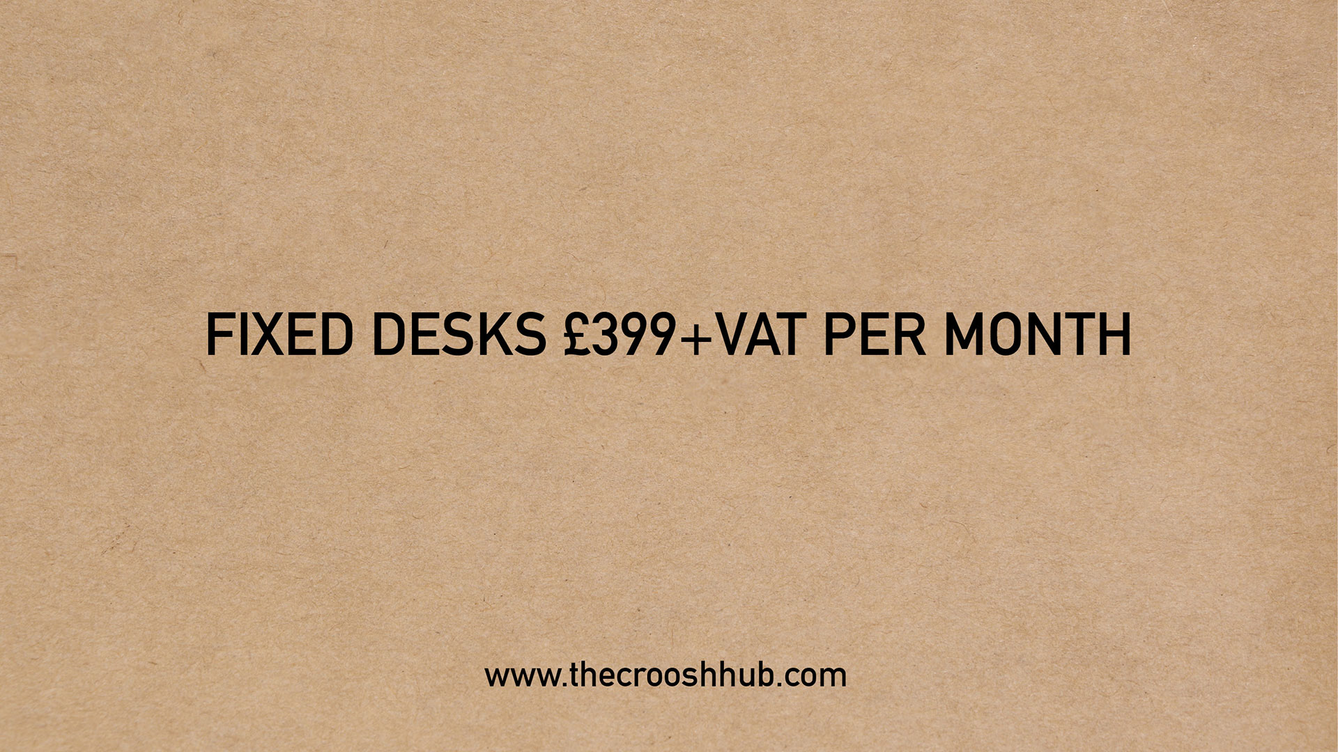 Fixed desks £99+VAT
